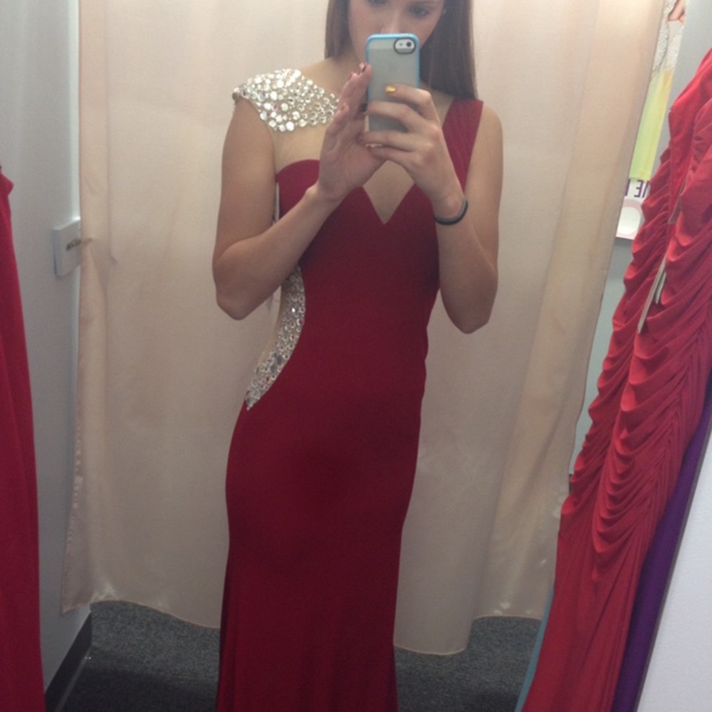 Jovani Red Prom Dress